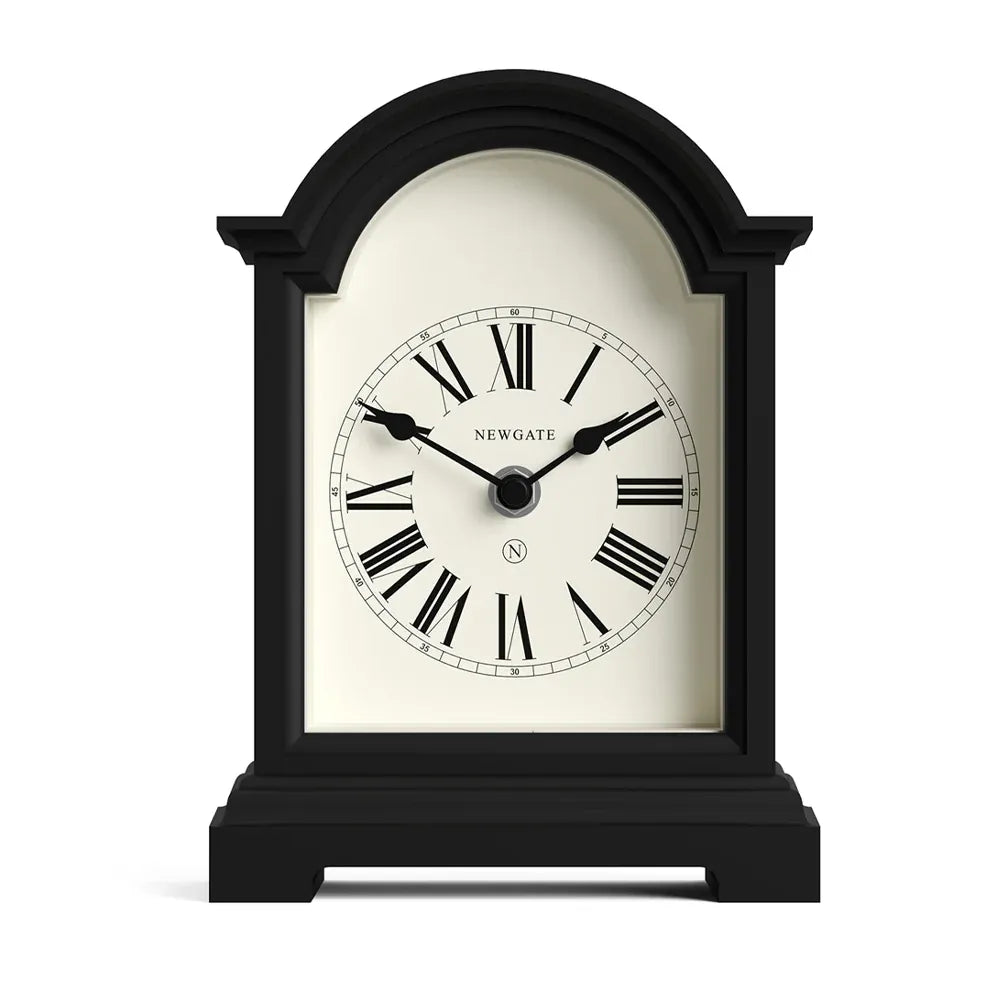 Newgate Fillmore Mantel Clock-Black V398-NG-MANFILL338K