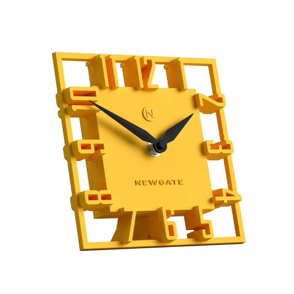 Newgate Highline Mantel Clock-Yellow V398-NG-MANHIGHL-CY