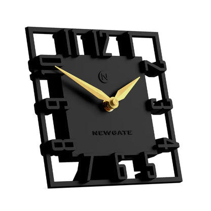 Newgate Highline Mantel Clock-Black V398-NG-MANHIGHL-K