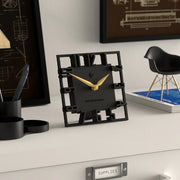 Newgate Highline Mantel Clock-Black V398-NG-MANHIGHL-K