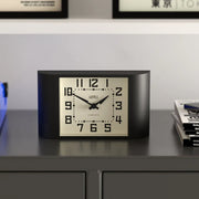 Newgate Mini Metro Mantel Clock-Black V398-NG-MANMMET3K