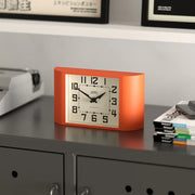 Newgate Mini Metro Mantel Clock-Pumpkin Orange V398-NG-MANMMET3PO