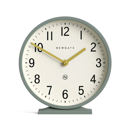 Newgate Q Mantel Clock-Asparagus Green V398-NG-MANQ371ASG