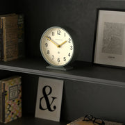 Newgate Q Mantel Clock-Asparagus Green V398-NG-MANQ371ASG