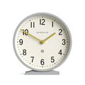 Newgate Q Mantel Clock-Clock Grey V398-NG-MANQ371CGY