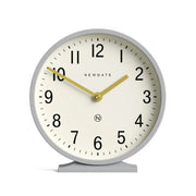 Newgate Q Mantel Clock-Clock Grey V398-NG-MANQ371CGY