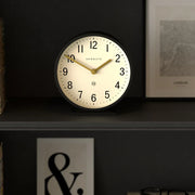 Newgate Q Mantel Clock-Black V398-NG-MANQ371K