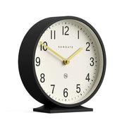 Newgate Q Mantel Clock-Black V398-NG-MANQ371K