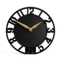 Newgate Timewarp Mantel Clock-Black V398-NG-MANTIMEW-K