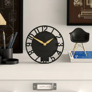Newgate Timewarp Mantel Clock-Black V398-NG-MANTIMEW-K