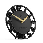 Newgate Timewarp Mantel Clock-Black V398-NG-MANTIMEW-K