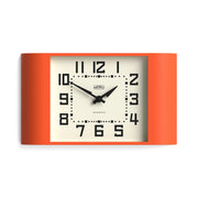 Newgate Metro Wall Clock-Pumpkin Orange V398-NG-MET3PO