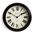 Newgate Notting Hill Wall Clock-Black V398-NG-NOTT321K