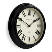 Newgate Notting Hill Wall Clock-Black V398-NG-NOTT321K