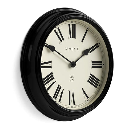 Newgate Notting Hill Wall Clock-Black V398-NG-NOTT321K