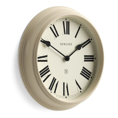 Newgate Notting Hill Wall Clock-Vanilla Cream V398-NG-NOTT321VC