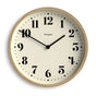 Newgate Number Four Theatre Wall Clock-Faux Wood V398-NG-NUMFOU240MFW