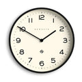 Newgate Number Two Echo Wall Clock-Black V398-NG-NUMTWO149K