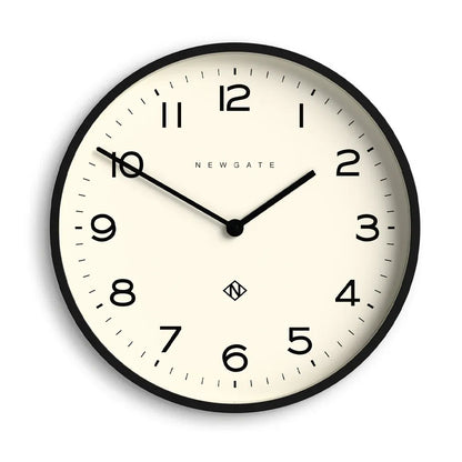 Newgate Number Two Echo Wall Clock-Black V398-NG-NUMTWO149K