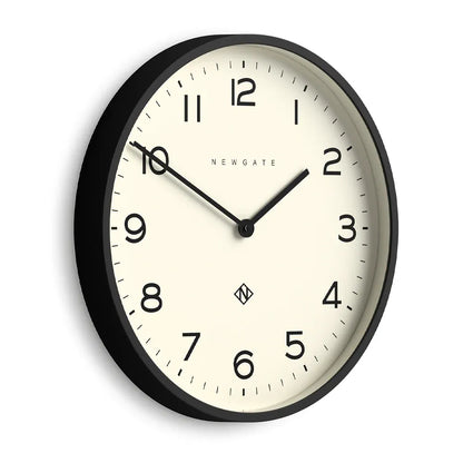 Newgate Number Two Echo Wall Clock-Black V398-NG-NUMTWO149K