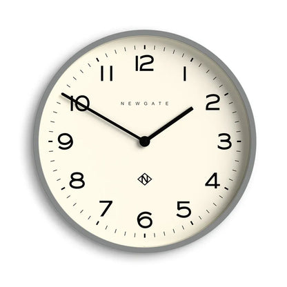 Newgate Number Two Echo Wall Clock-Posh Grey V398-NG-NUMTWO149PGY