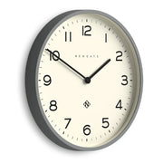 Newgate Number Two Echo Wall Clock-Posh Grey V398-NG-NUMTWO149PGY