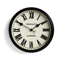 Newgate Spitalfields Wall Clock-Black V398-NG-SPIT16K