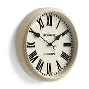 Newgate Spitalfields Wall Clock-Vanilla Cream V398-NG-SPIT16VC