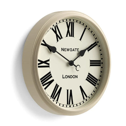 Newgate Spitalfields Wall Clock-Vanilla Cream V398-NG-SPIT16VC
