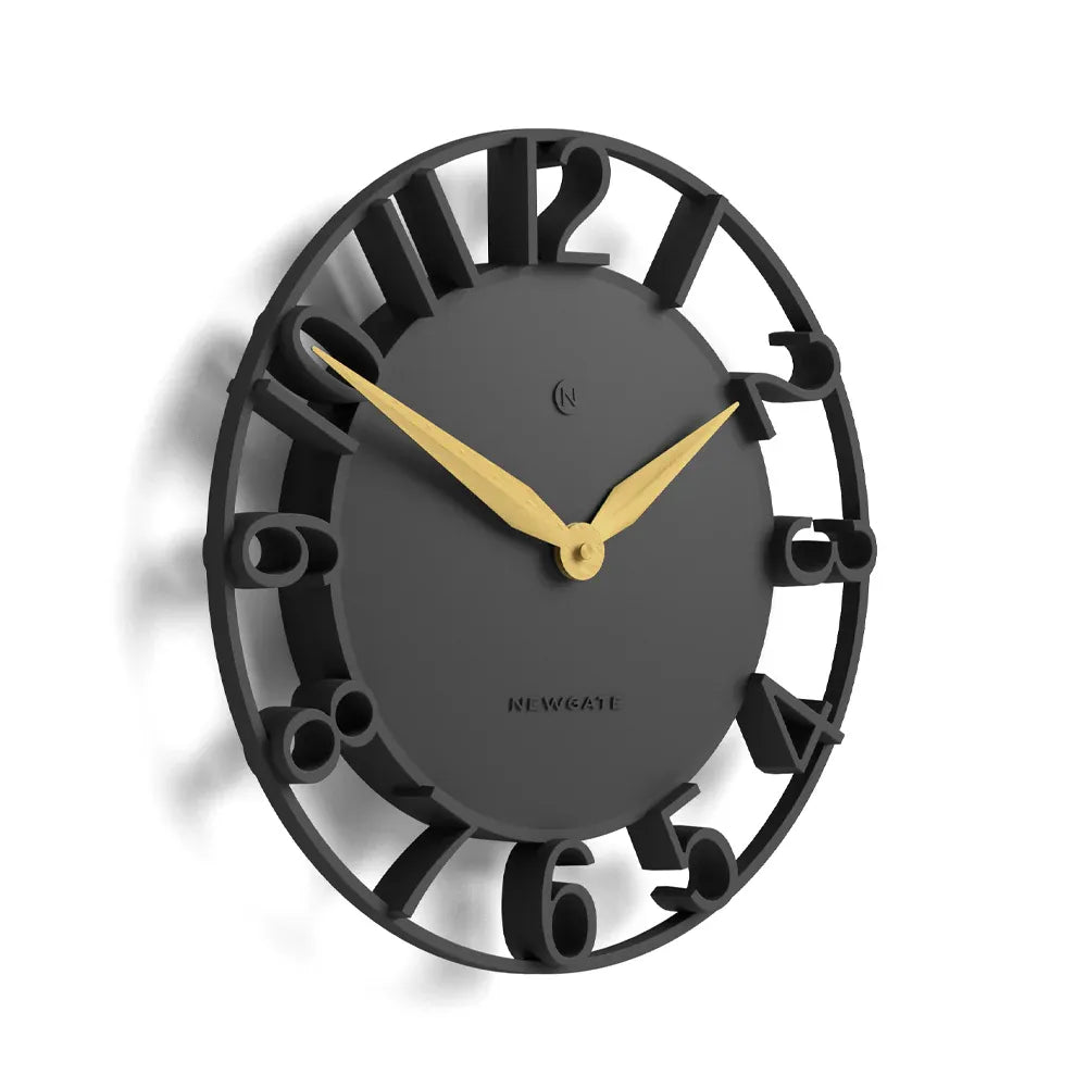 Newgate Time Traveller Wall Clock-Grey V398-NG-TIMET-BGY