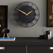 Newgate Time Traveller Wall Clock-Petrol Blue V398-NG-TIMET-PEBL