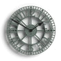 Newgate Warehouse Wall Clock-Asparagus Green V398-NG-WAREH-ASG