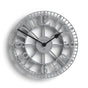 Newgate Warehouse Wall Clock-Clockwork Grey V398-NG-WAREH-CGY