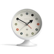 Newgate Spheric Alarm Clock White V398-NGALM/SPH35PW