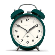 Newgate Charlie Bell Echo Alarm Clock Green V398-NGCBM134EDG