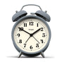 Newgate Theatre Alarm Clock French Navy V398-NGCBM240FN