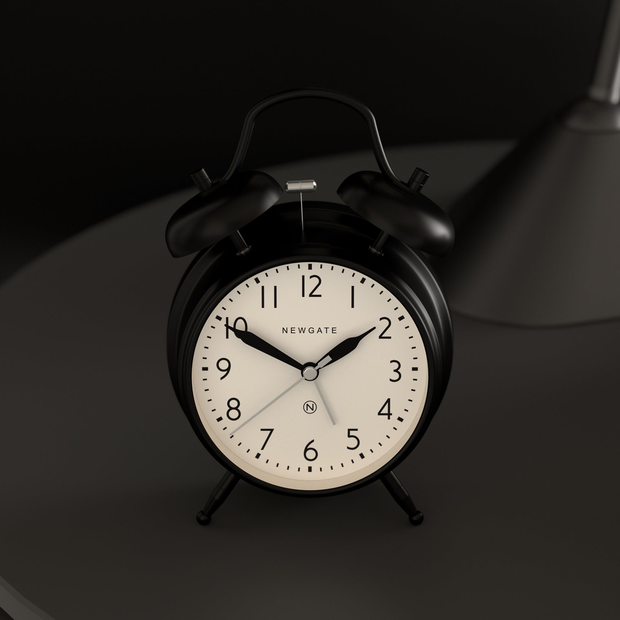Newgate New Covent Garden Alarm Matte Black V398-NGCGAM587K
