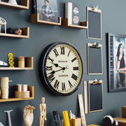 Newgate Battersby Clock Black V398-NGCLJ71K