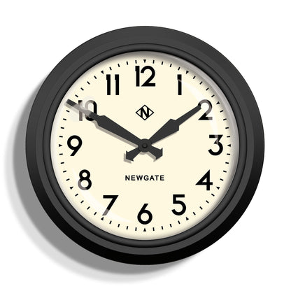 Newgate 50S Electric Clock Black V398-NGGWL12MK