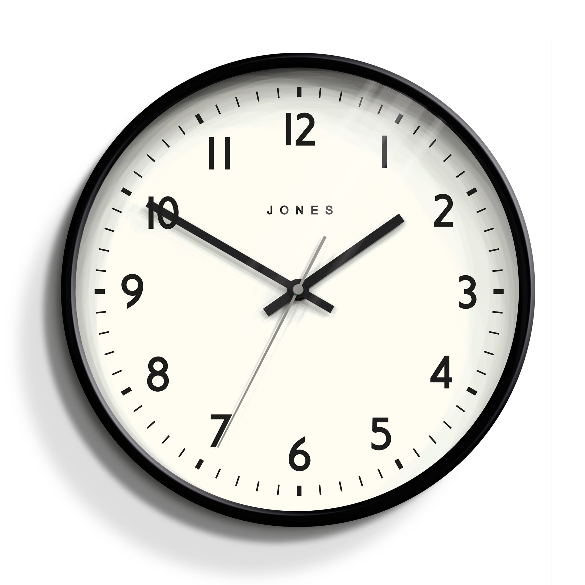 Newgate Jones Jam Clock Matte Black V398-NGJPEN6K