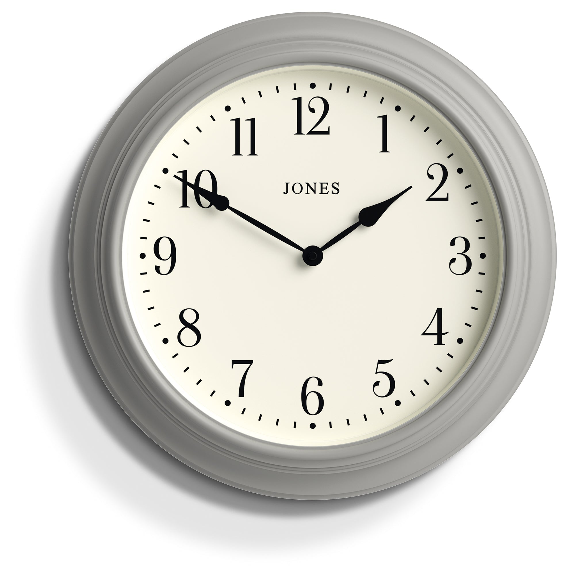 Newgate Jones Supper Club Clock Cloud Grey V398-NGJSUP144OGY