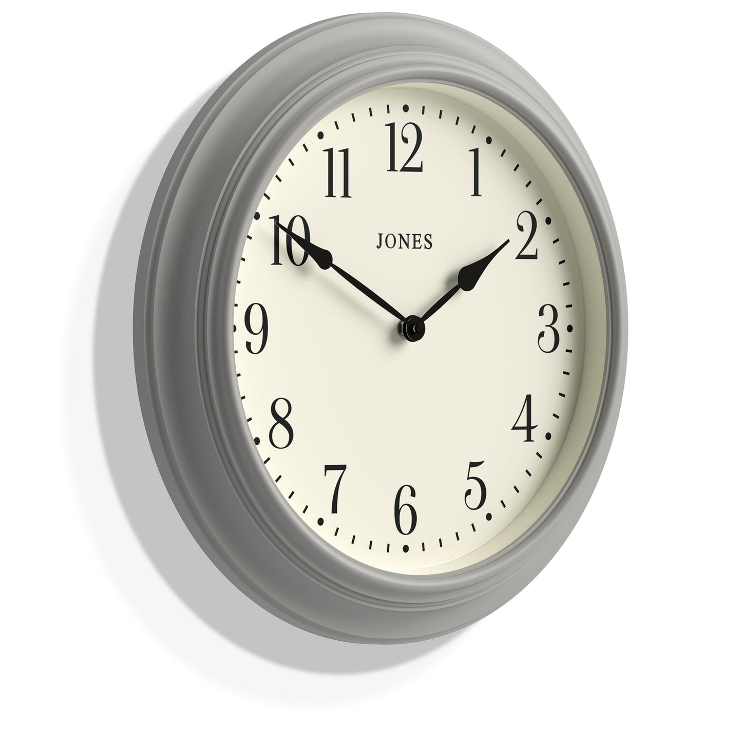 Newgate Jones Supper Club Clock Cloud Grey V398-NGJSUP144OGY