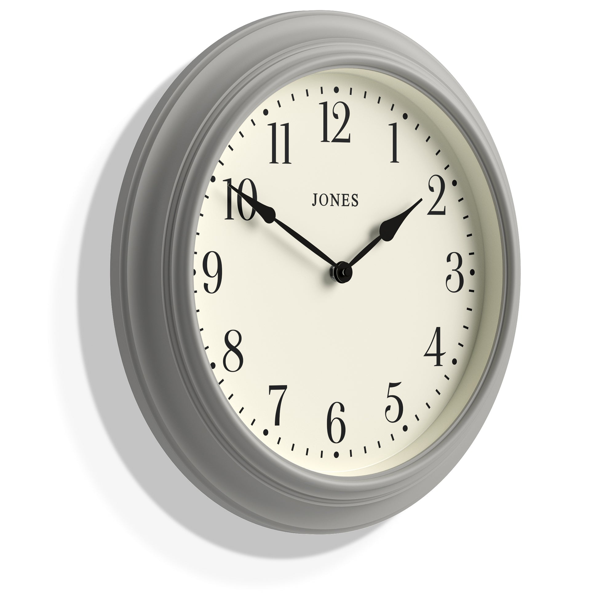 Newgate Jones Supper Club Clock Cloud Grey V398-NGJSUP144OGY