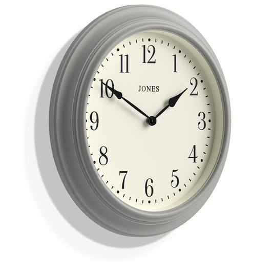 Newgate Jones Supper Club Clock Cloud Grey V398-NGJSUP144OGY