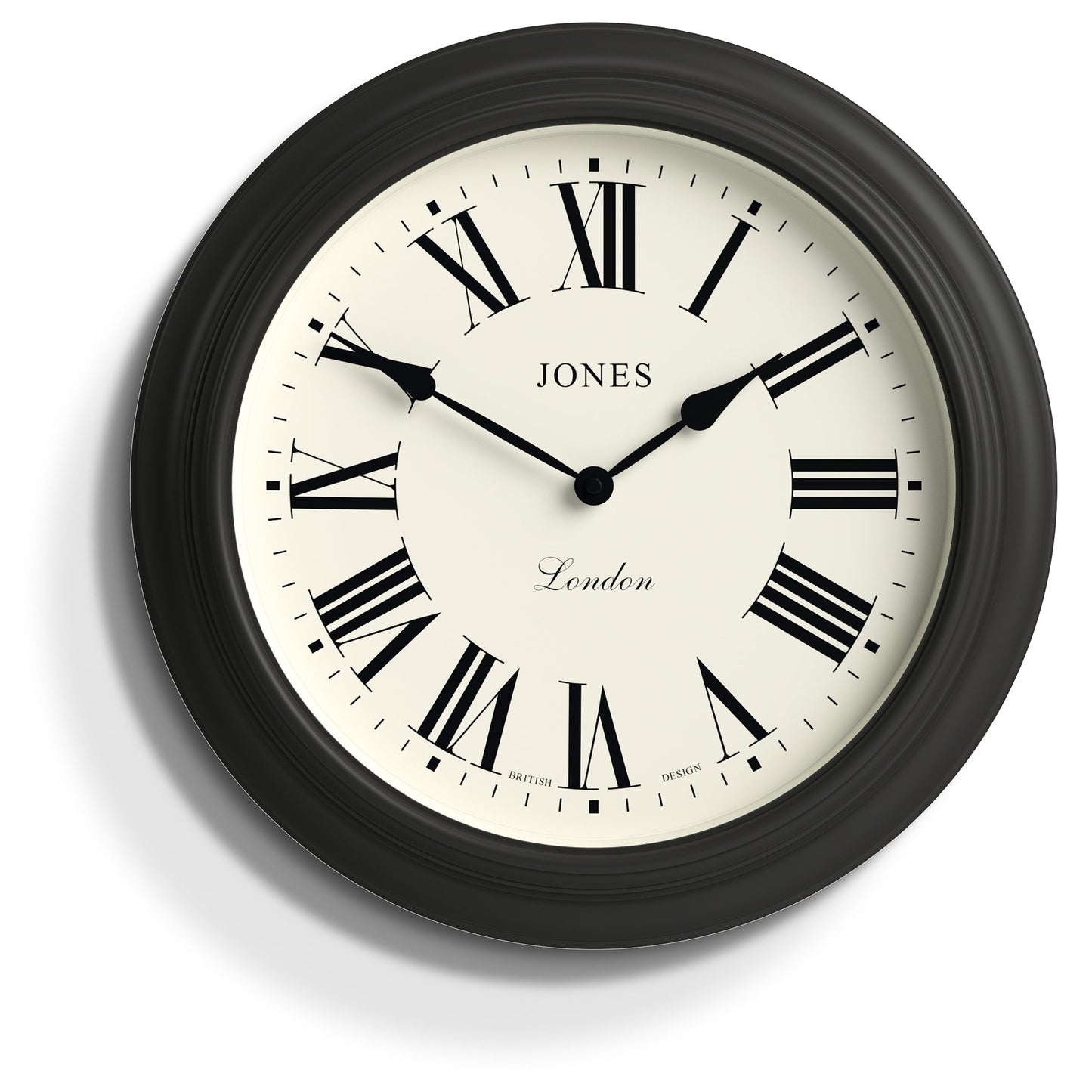 Newgate Jones Supper Club Clock Charcoal Grey V398-NGJSUP319GGY