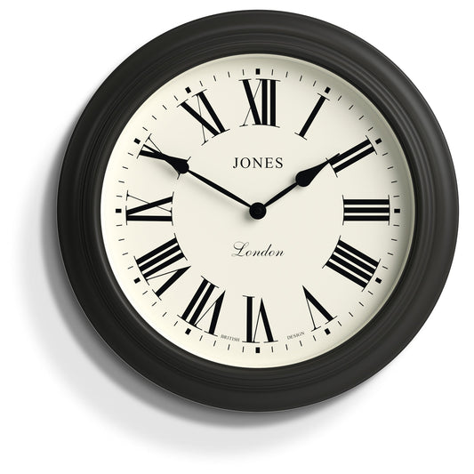 Newgate Jones Supper Club Clock Charcoal Grey V398-NGJSUP319GGY