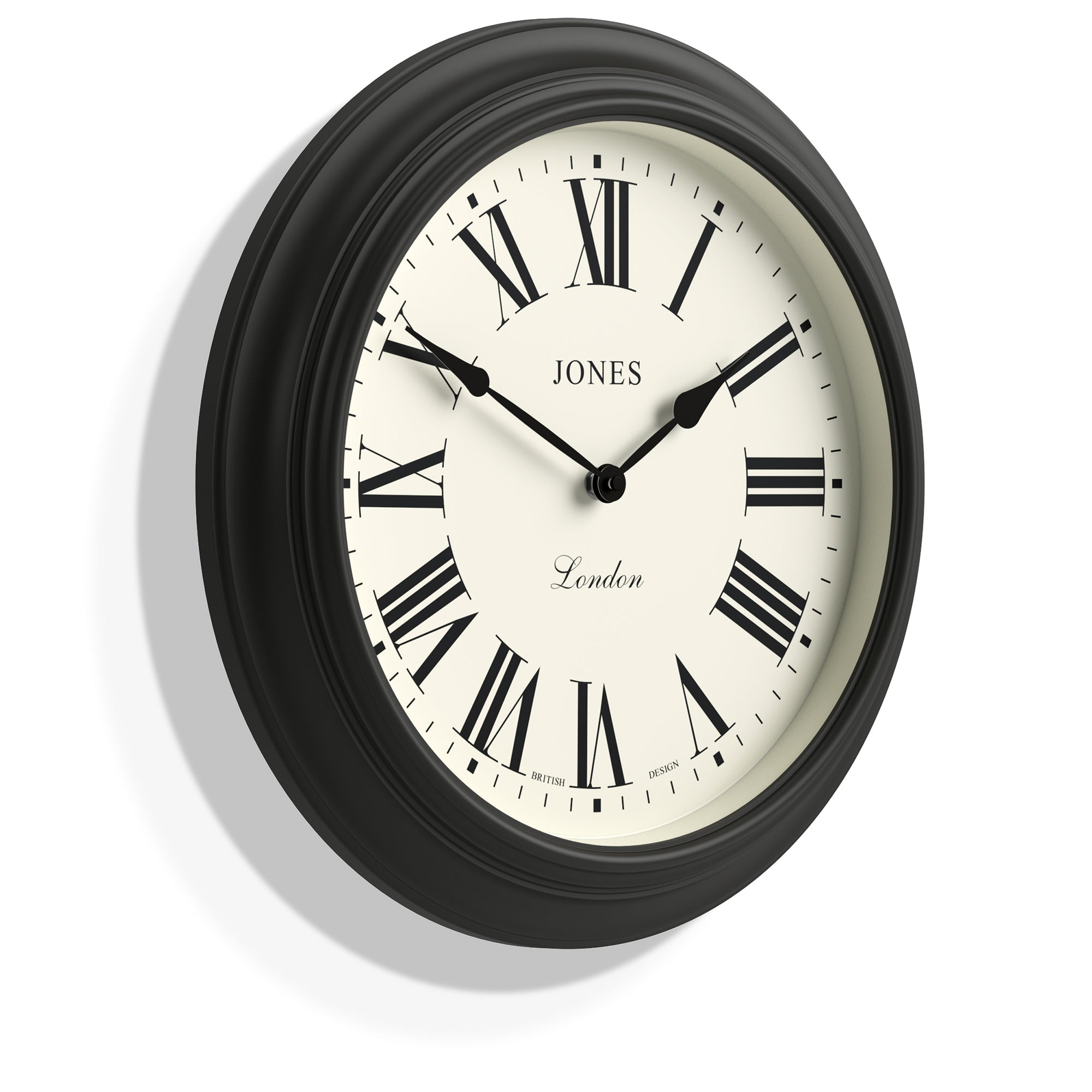 Newgate Jones Supper Club Clock Charcoal Grey V398-NGJSUP319GGY