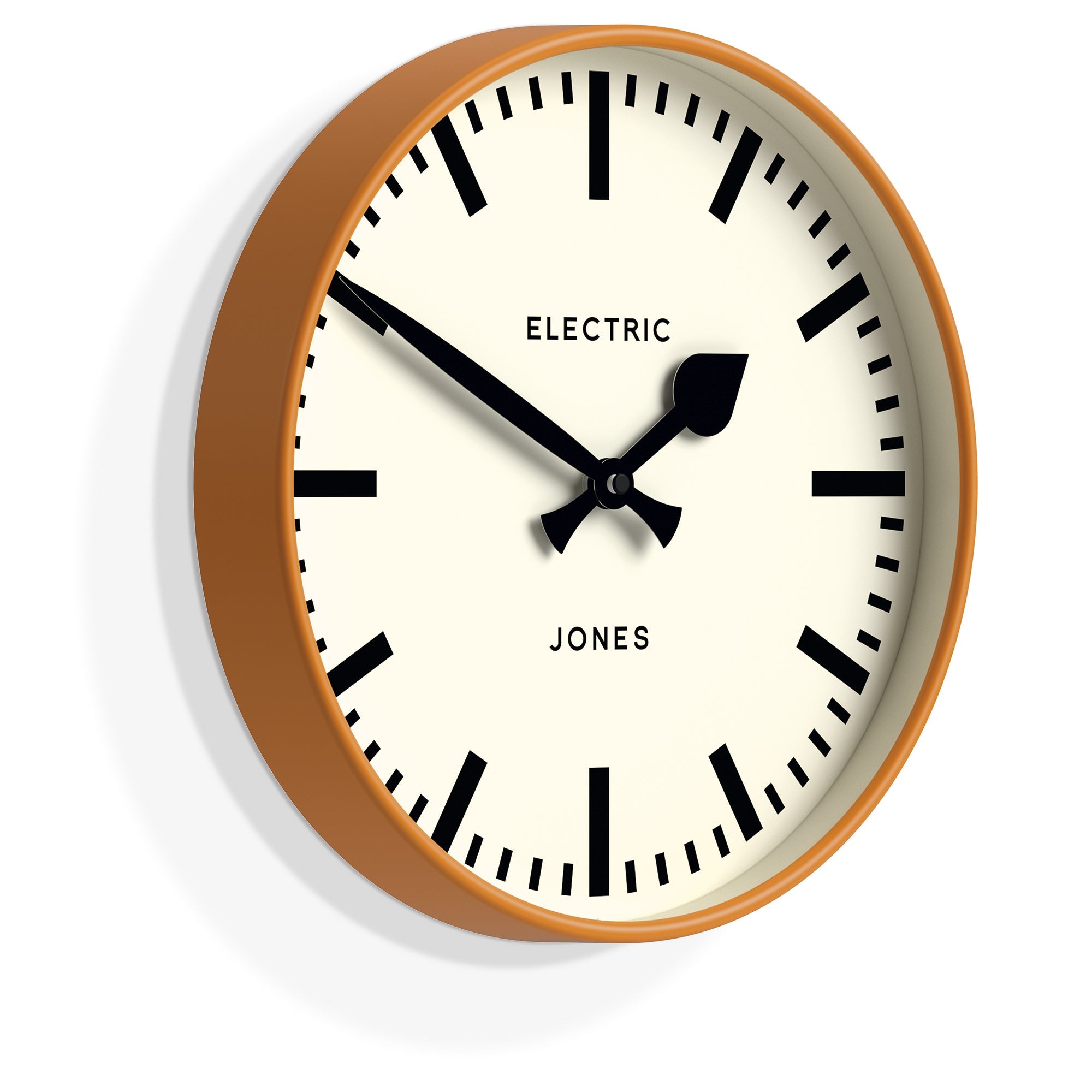Newgate Jones Railway Wall Clock Orange V398-NGJTIG38FO