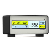 Newgate Futurama Lcd Alarm Clock Black Case White Lens V398-NGLCD/FUTUR2