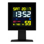 Newgate Monolith Lcd Alarm Clock Black V398-NGLCD/MONO1